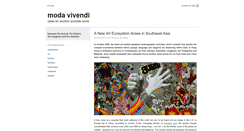 Desktop Screenshot of modavivendi.com